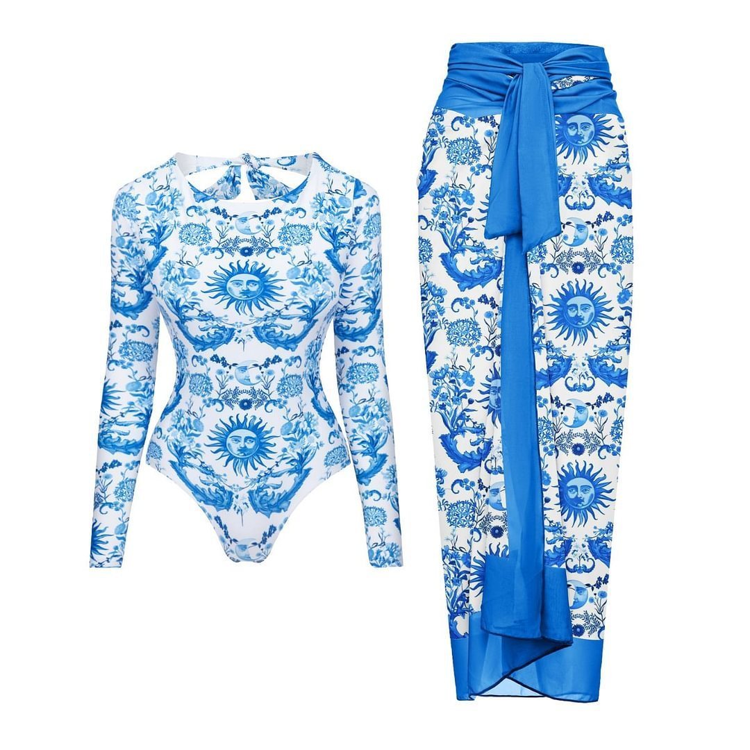 Blue Sun One-piece Swimsuit - Image 3