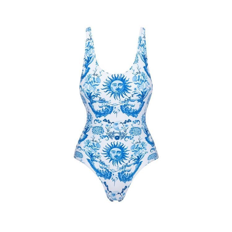 Blue Sun One-piece Swimsuit - Image 9